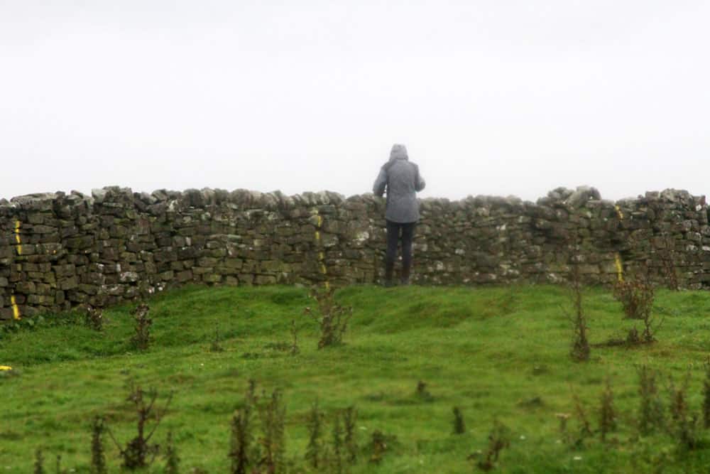 Last wall check and marking